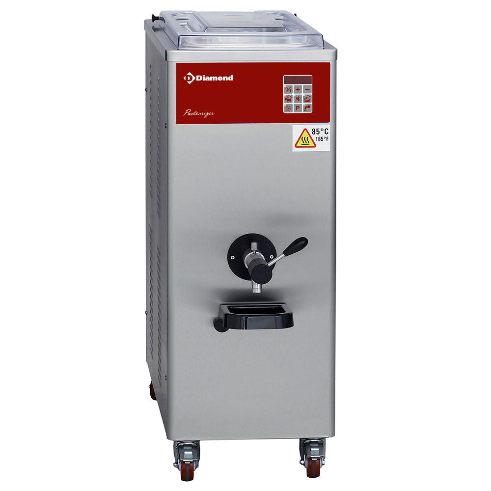 Pasteurisateur 60 litres/h, condenseur à eau