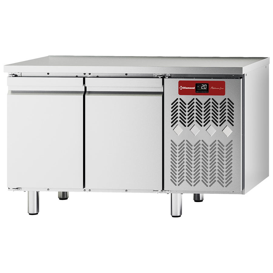 Table frigorifiques ventilée, 2 portes GN 1/1