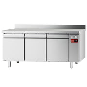 Table frigorifique "murale", ventilée, 3 portes GN 1/1, 405 litres (sans groupe)