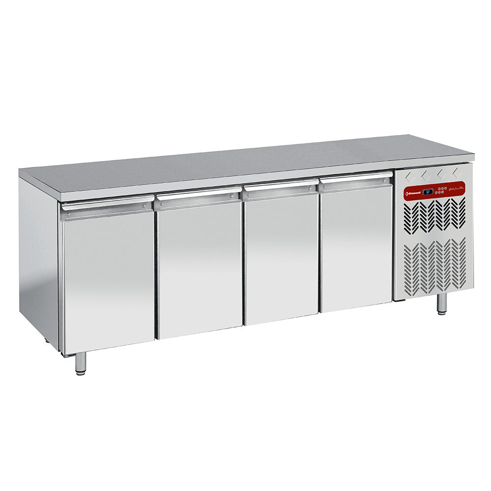 Table de congélation, ventilée, 4 portes GN 1/1