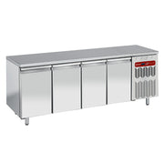 Table de congélation, ventilée, 4 portes GN 1/1