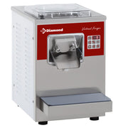 Turbine à glace verticale automatique Diamond, capacité 9 L/h, avec condenseur à air, idéale pour production de glace.