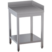 Table de travail 90° avec sous tablette + 2 dosserets arrières