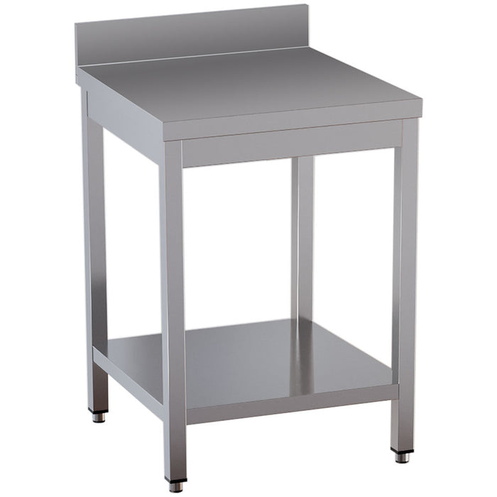 Table de travail avec sous tablette + dosseret arrière