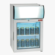 Vitrine de table 60 LT, T° positive, avec caisson lumineux