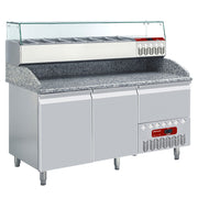 Ensemble table frigo & structure réfrigérée :