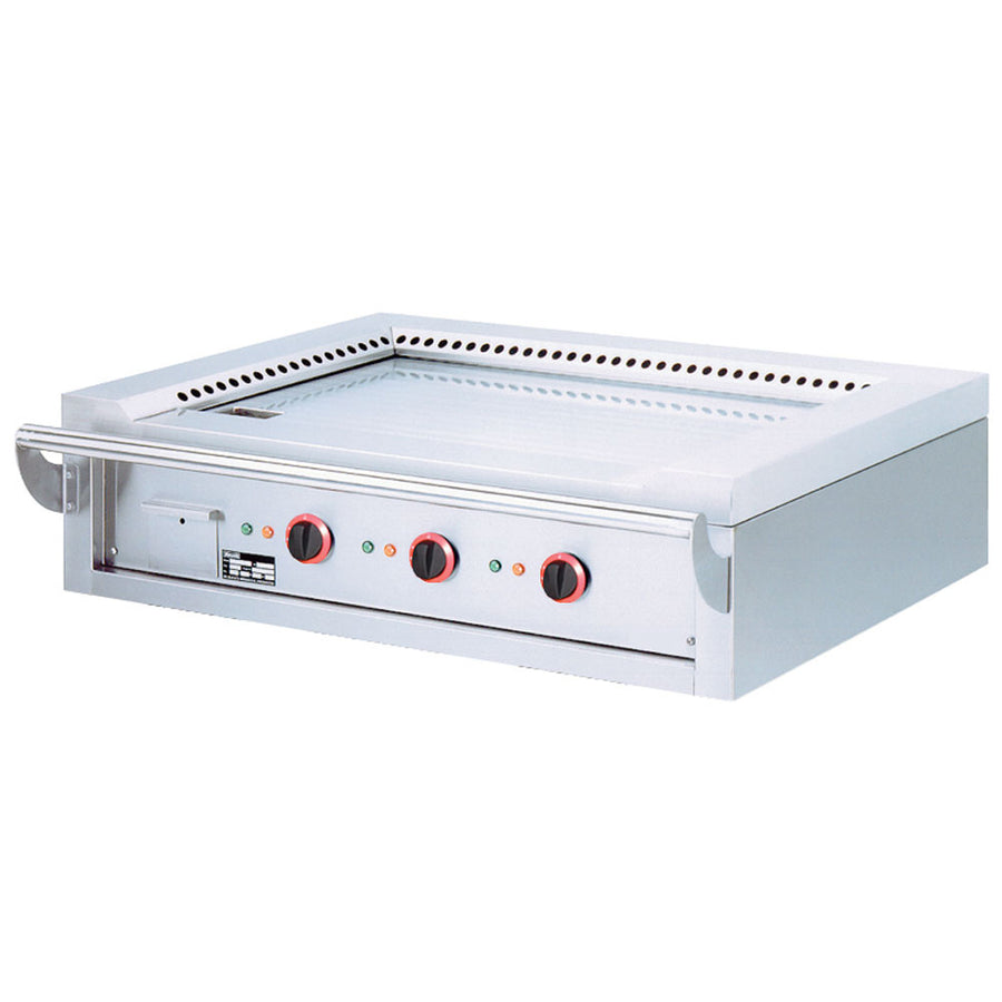 Plaque "Teppanyaki " électrique, 3 zones (3x 4,7 kW), de table -Top-
