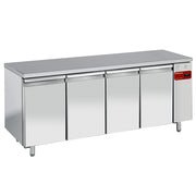 Table de congélation,"murale", ventilée, 4 portes GN 1/1, 550 Lit.(Sans groupe)