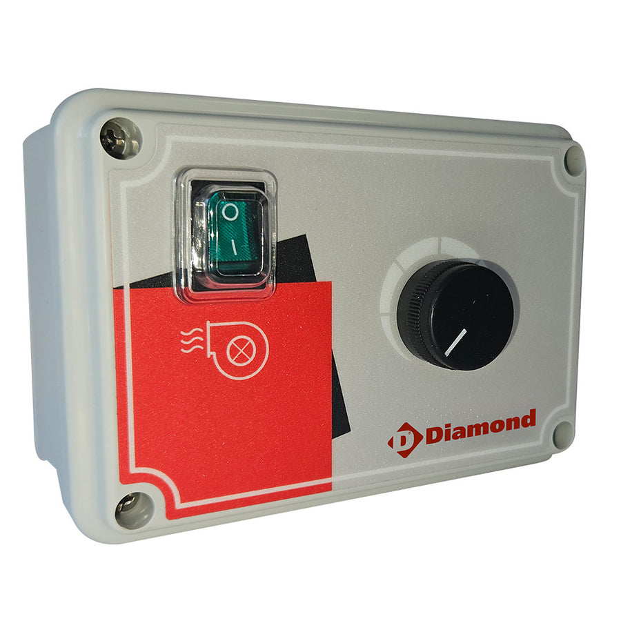 Variateur électronique Diamond pour groupe prise directe, contrôle de la luminosité avec design compact et facile à utiliser.