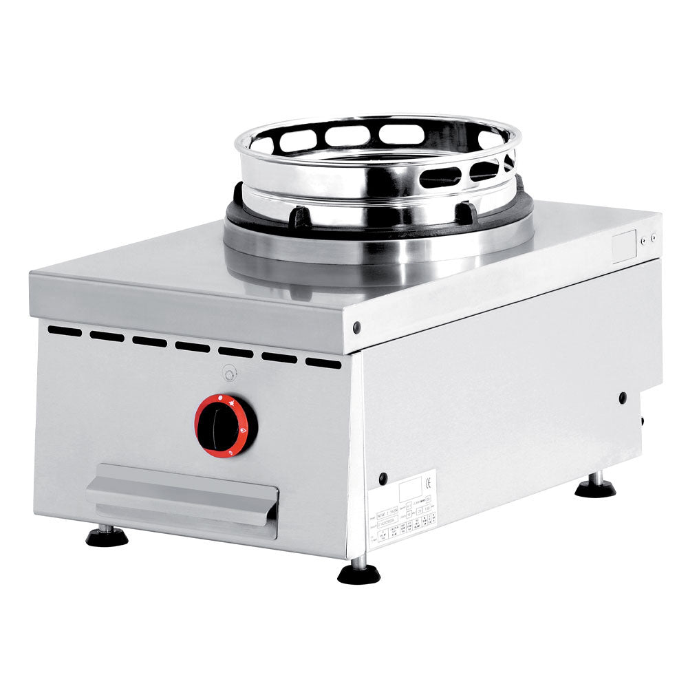 Feu wok gaz de table, 1 feu (13 kW)