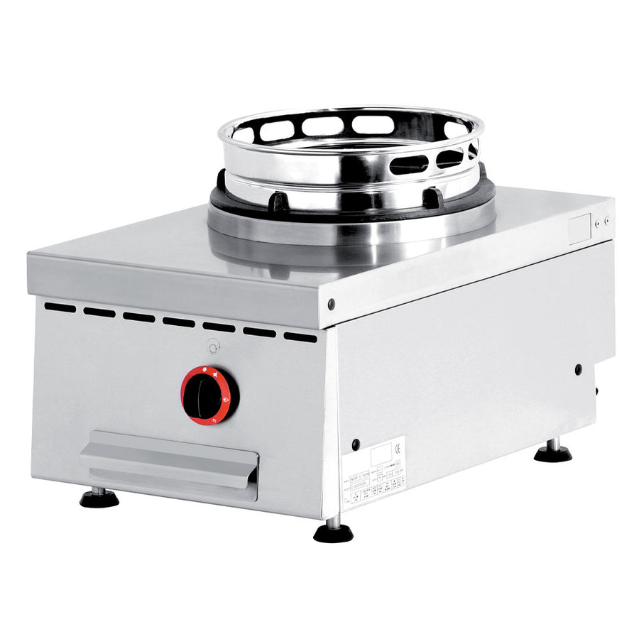 Feu wok gaz de table, 1 feu (13 kW)