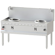 Fourneau wok induction 2 zones - Ø300 MM