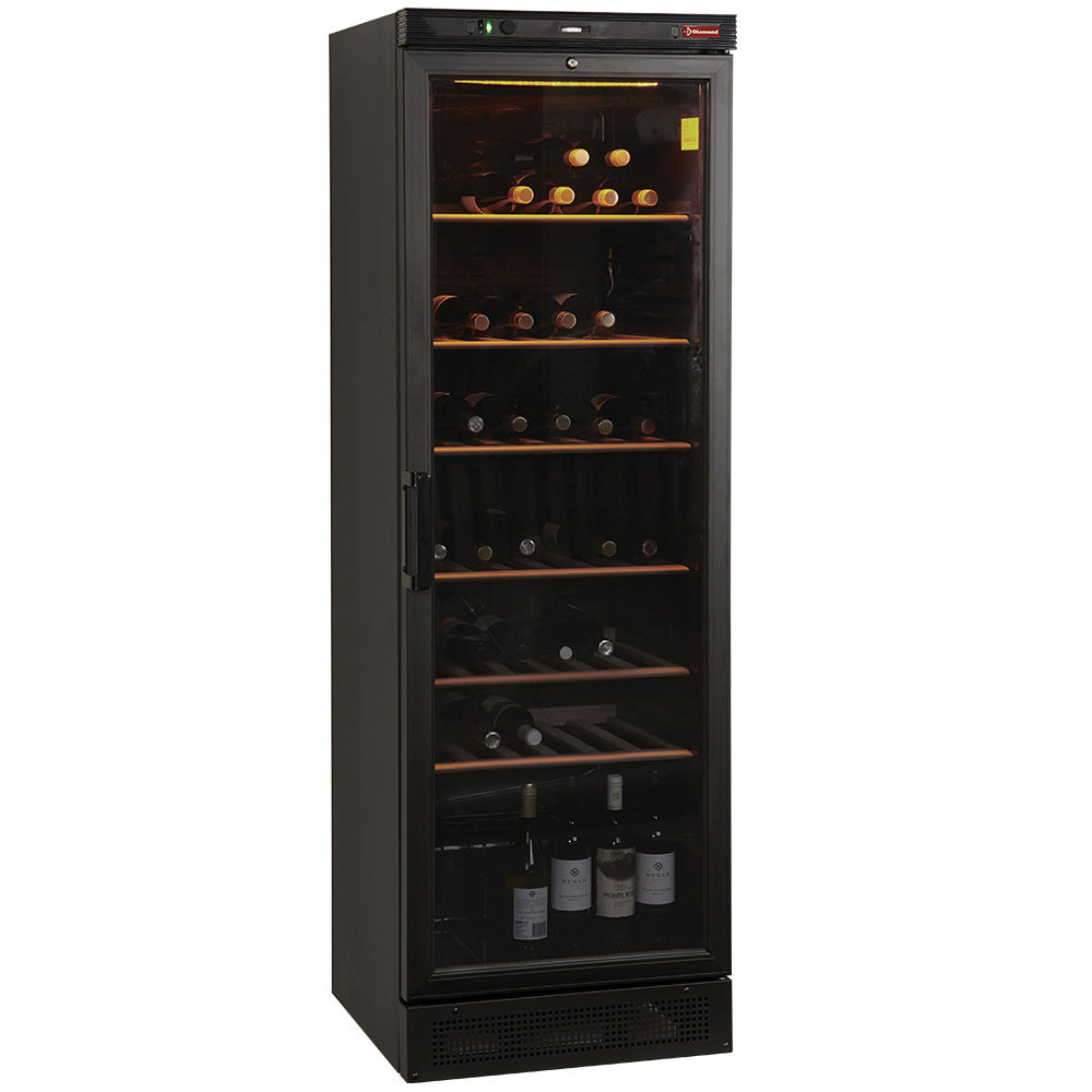 Vitrine cave à vins, ventilée, 380 LT, NOIRE