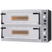 Four électrique 2x 2 pizzas diam. 350mm, 2 chambres