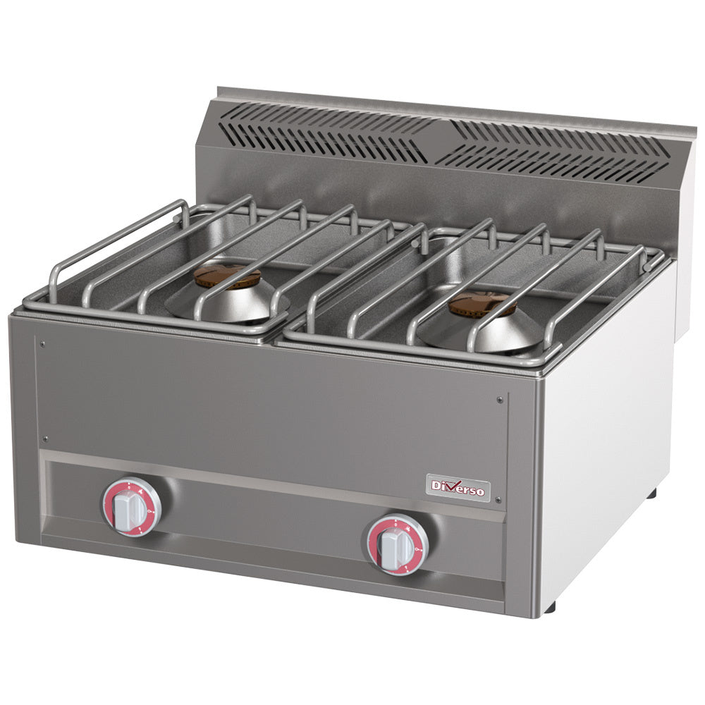 Cuisinière 2 feux 8 Kw surpuissants -Top-