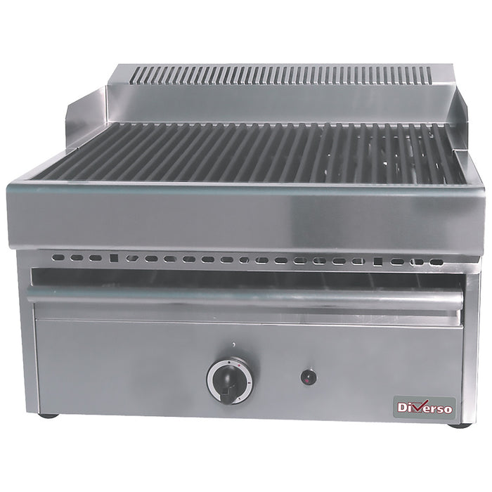 Grill-vapeur gaz avec grille de cuisson en fonte -Top-