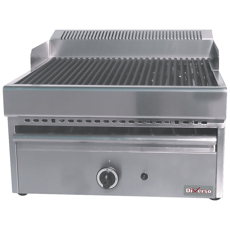Grill-vapeur gaz avec grille de cuisson en fonte -Top-