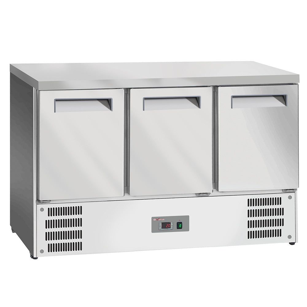 Table frigorifique, 3 portes GN 1/1