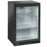 Refroidisseur de bouteilles "arrière bar"  ventilé, 1 porte vitrée battante