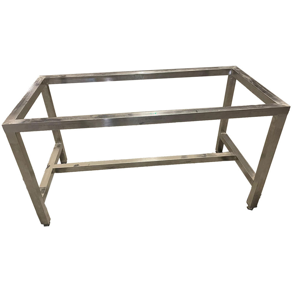 Support en tube en inox 40x40 de Diamond, mobilier hygiène en acier inoxydable, robuste et moderne.