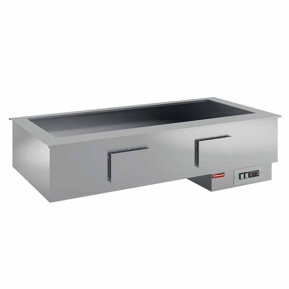 Élément cuve bain-marie "à sec" ventilé 3x GN 1/1