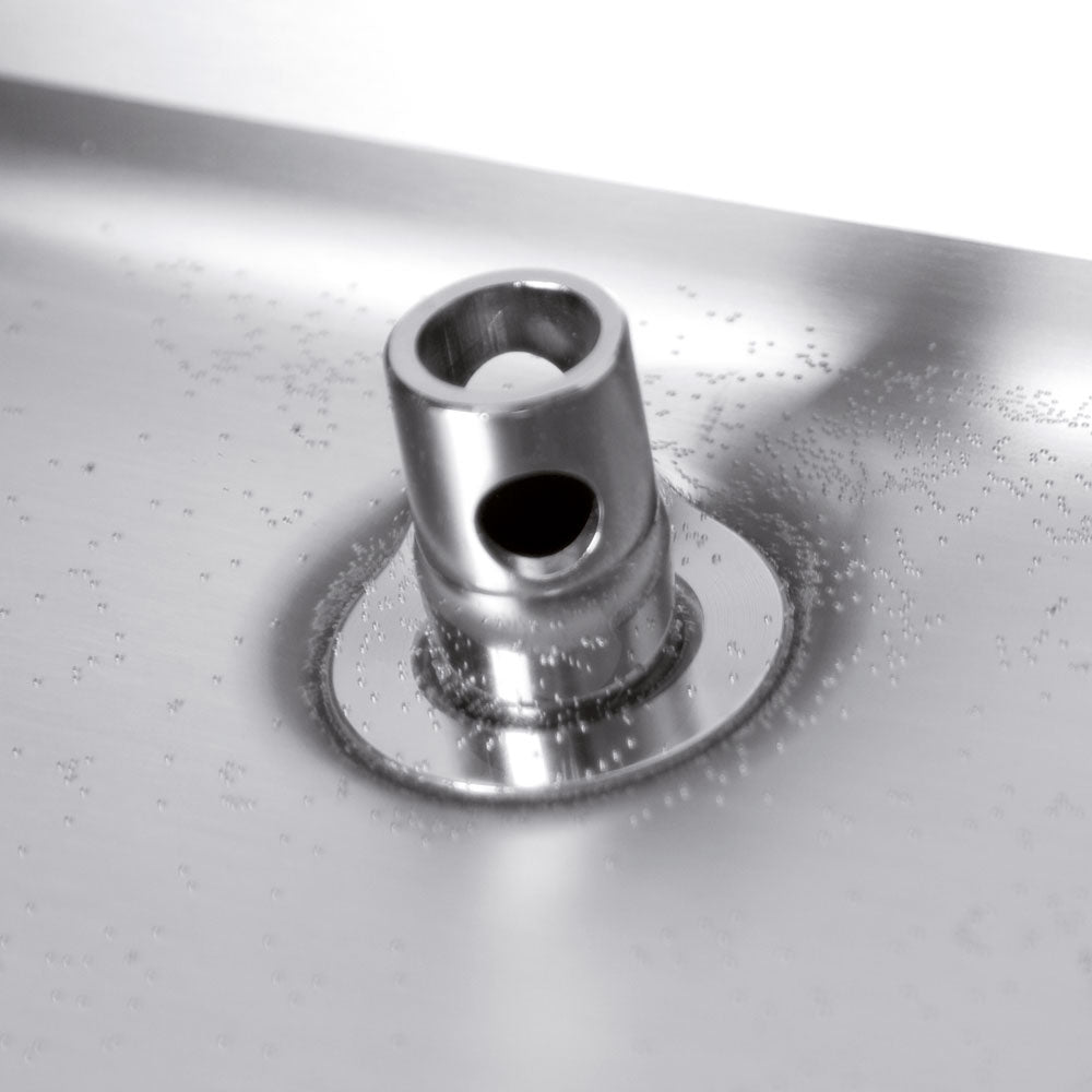 Option: Décharge (2 pcs) cuvette bruleurs (4 feux)