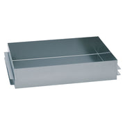 Bac supérieur en inox, extractible
