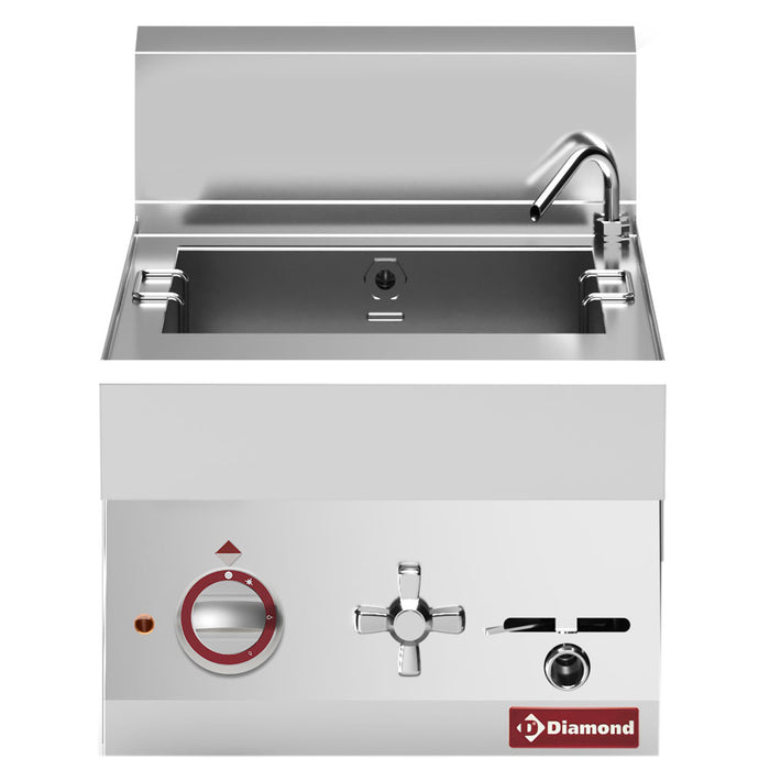 Cuiseur à pâte électrique, capacité 20 litres -top- "Alpha 650"