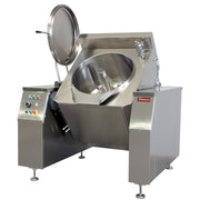 Marmite basculante électrique avec mélangeur 300 L., chauffage indirect