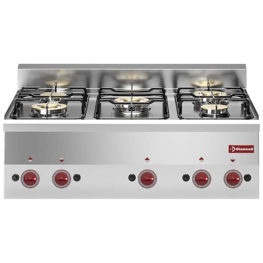 Cuisinière 5 feux gaz -Top-
