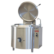 Marmite ronde gaz 150 litres, chauffage indirect