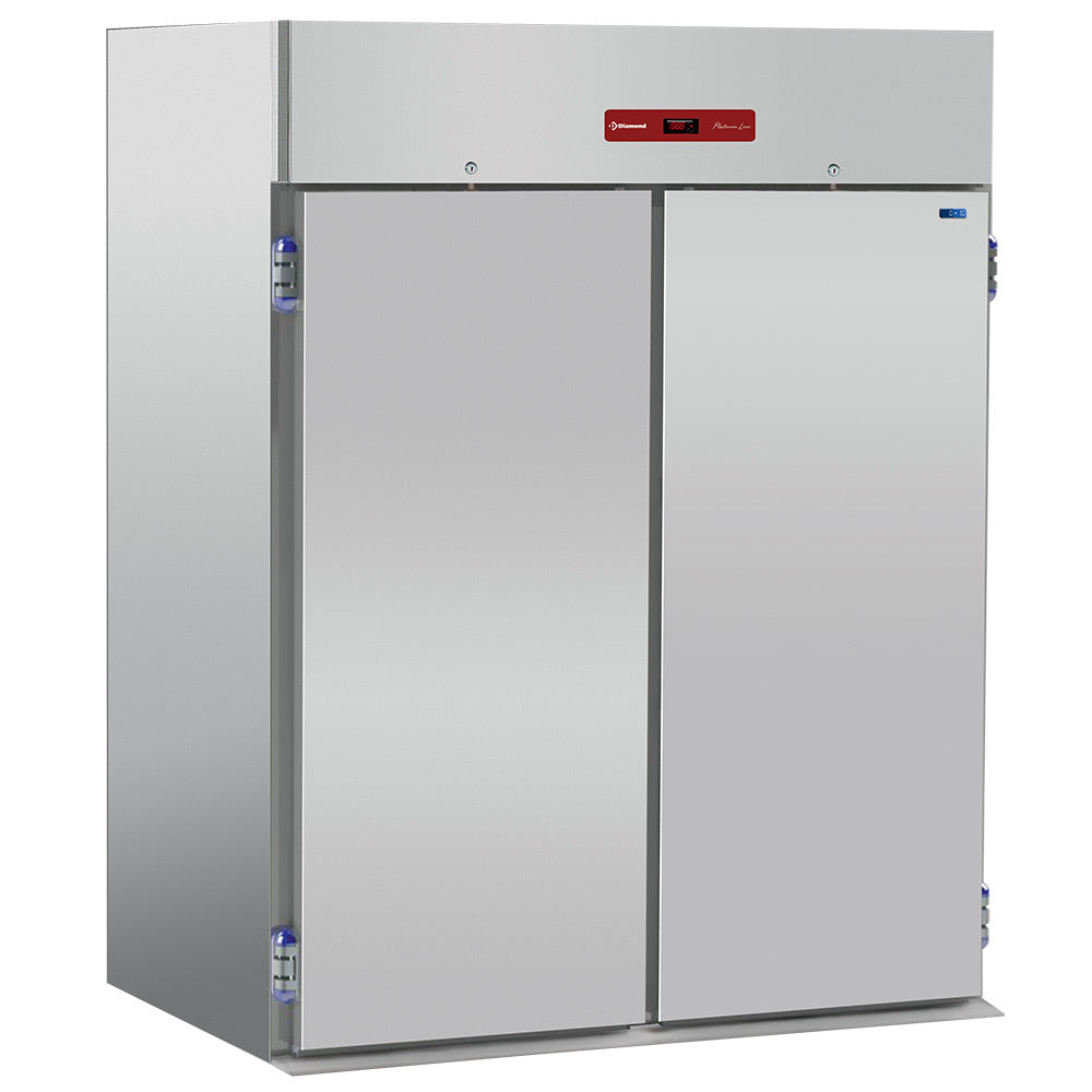 Armoire frigorifique, 2 chariots GN 2/1 - EN 600x800