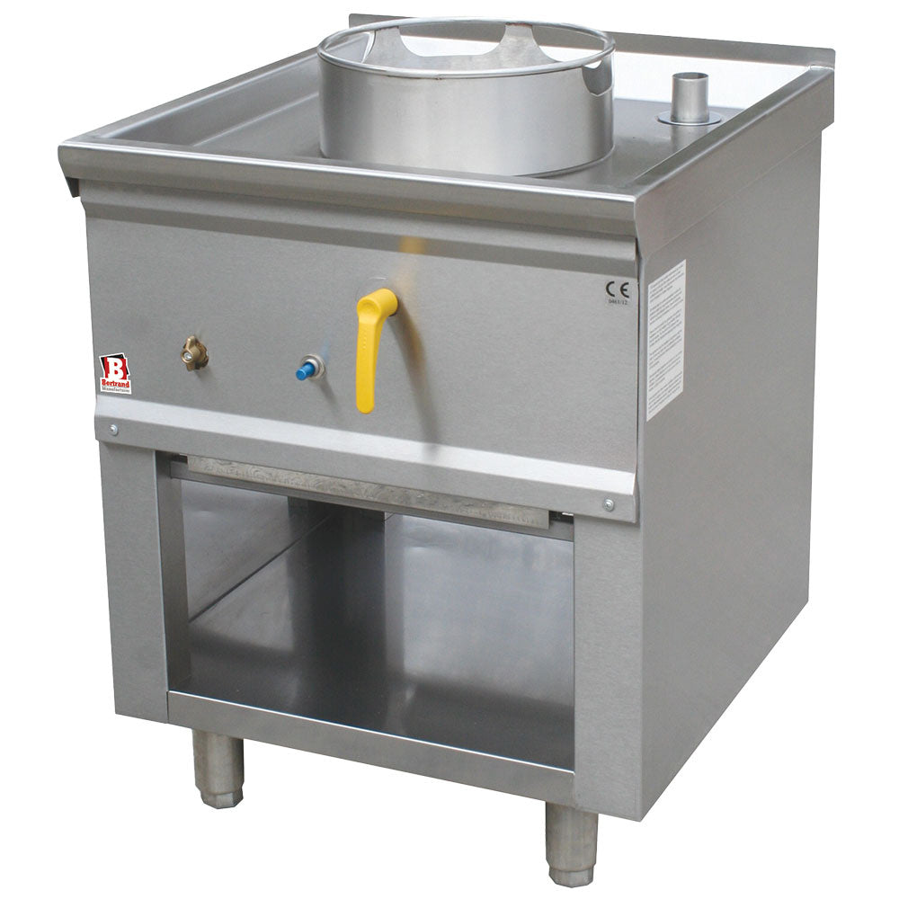 Fourneau wok 1 brûleur