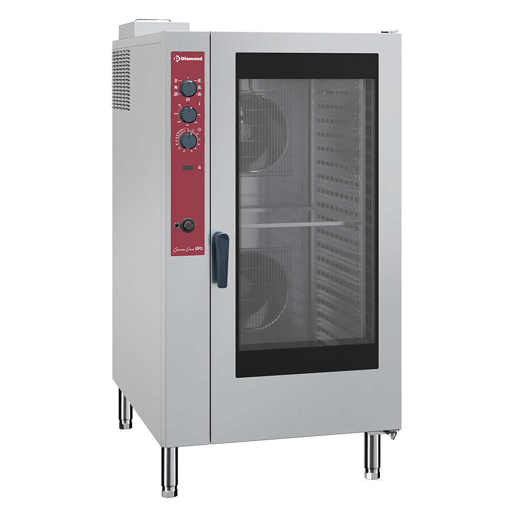 Four gaz à convection, 20x GN2/1 - 40x GN1/1, humidificateur automatique