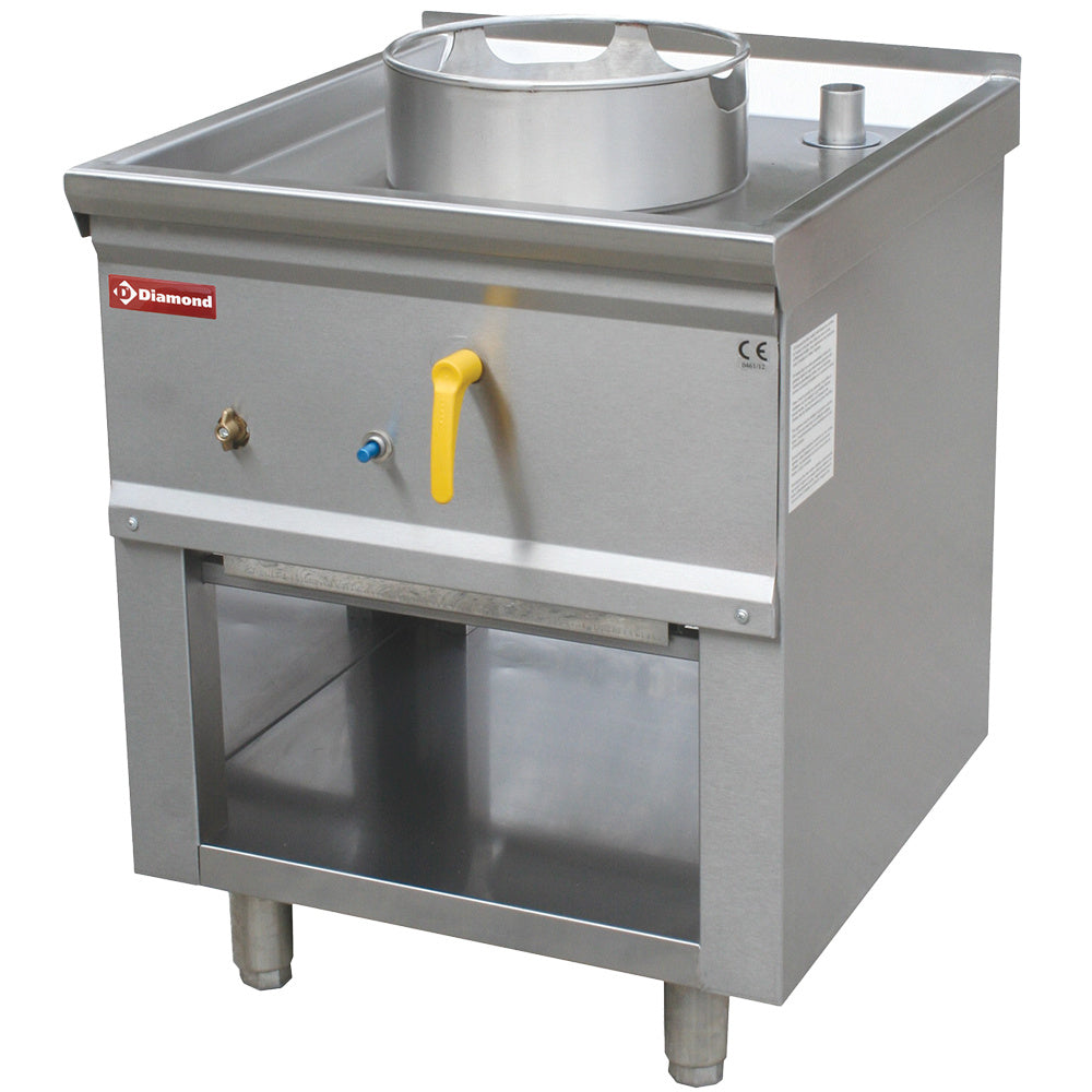 Fourneau wok 1 brûleur