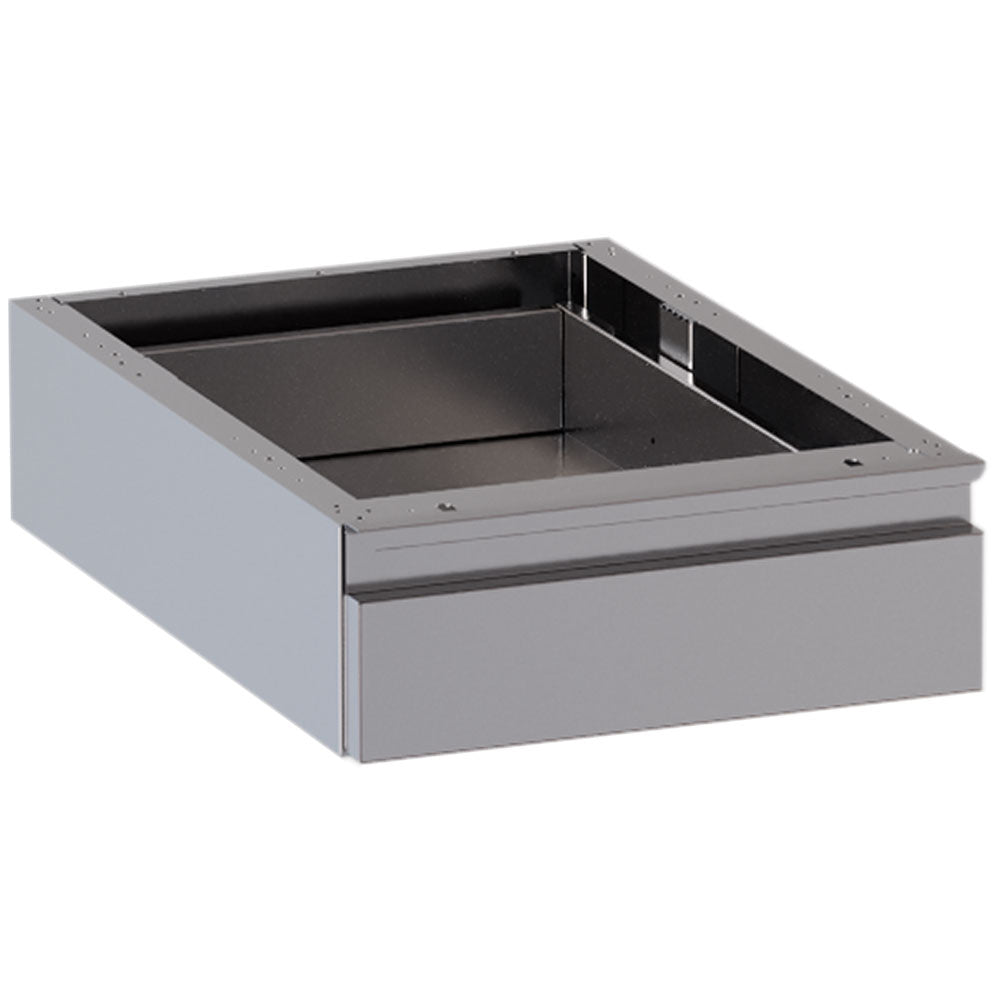 Bloc 1 tiroir (table prof. 700 mm) - Guides téléscopiques
