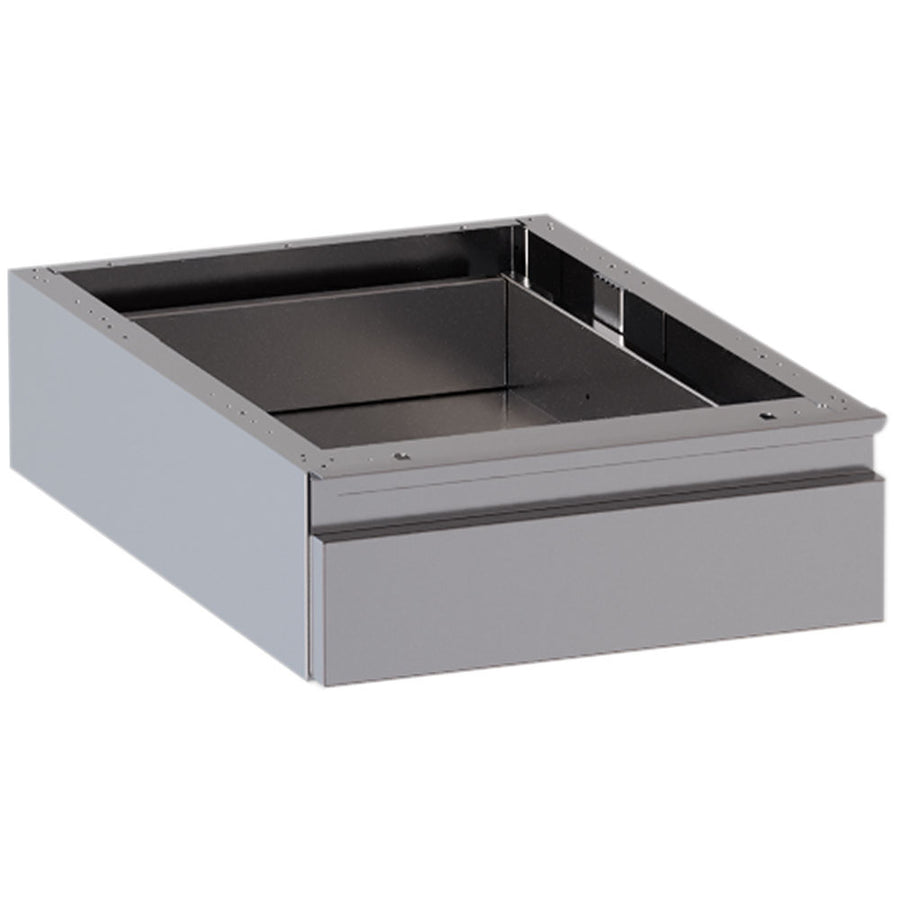 Bloc 1 tiroir (table prof. 700 mm) - Guides téléscopiques