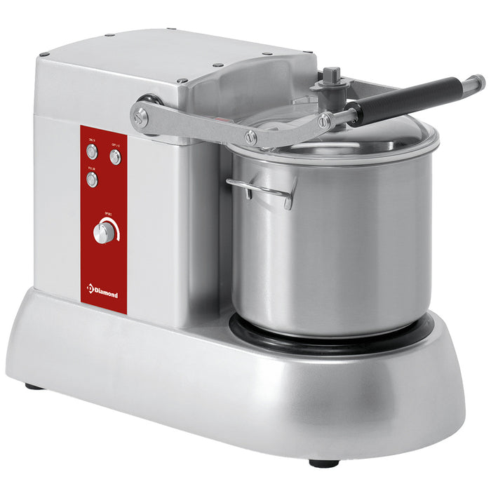Cutter inox, 15 Lit, de table, variateur de vitesse