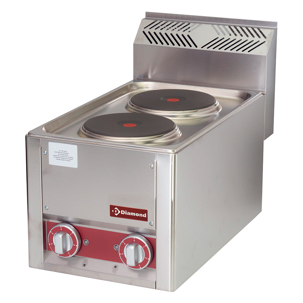 Cuisinière électrique 2 plaques, -Top-