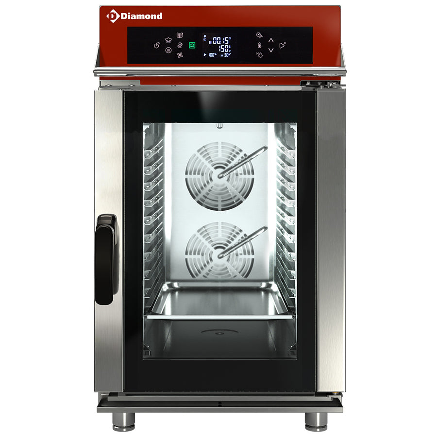 Four vapeur/convection électrique, 10x GN1/1 Touch/Digit  + Auto-Cleaning