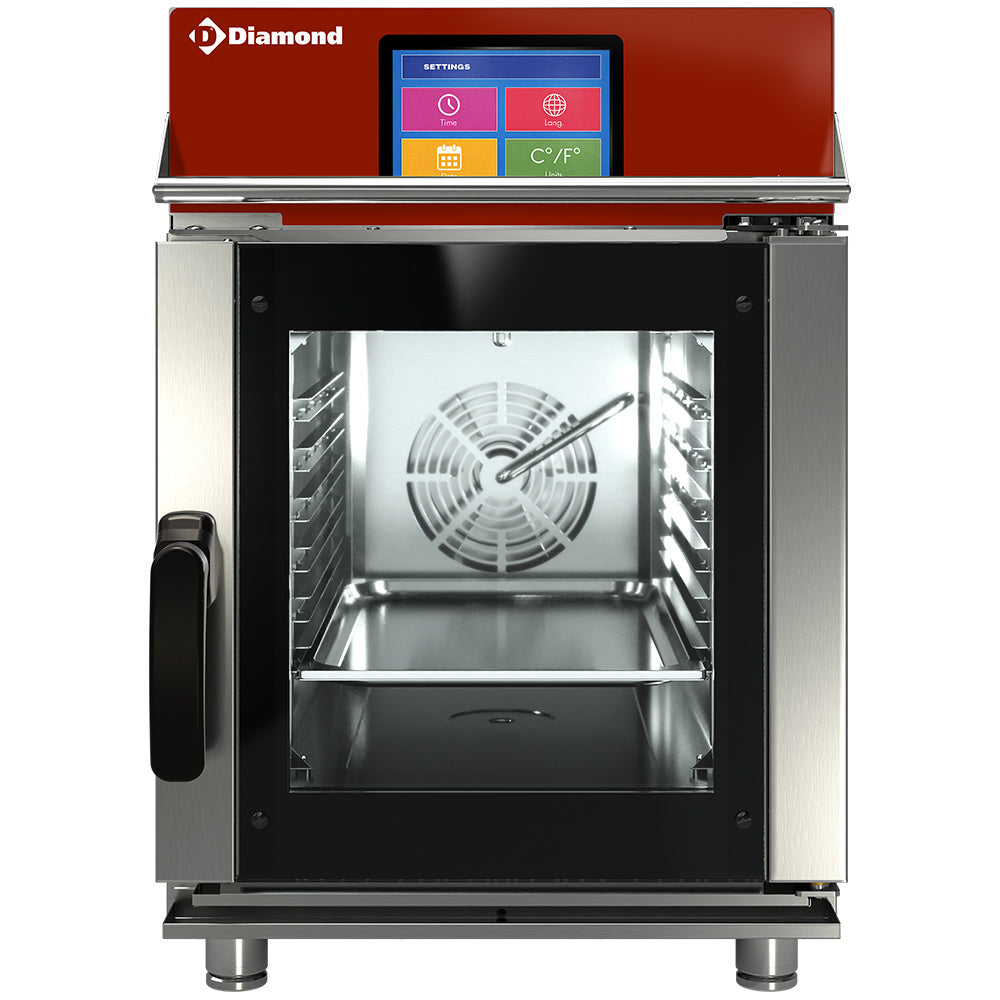 Four vapeur/convection électrique, 6x GN1/1 Touch Screen + Auto-Cleaning