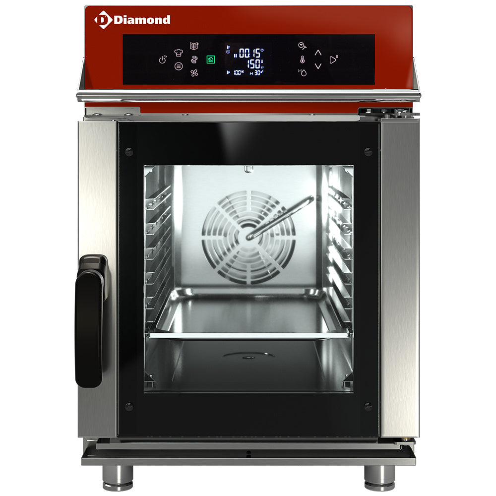 Four vapeur/convection électrique, 6x GN2/3 Touch/Digit  + Auto-Cleaning