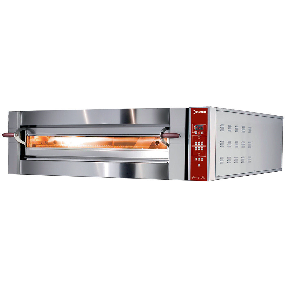 Four électrique, 1 chambre, 6 pizzas Ø 350 mm