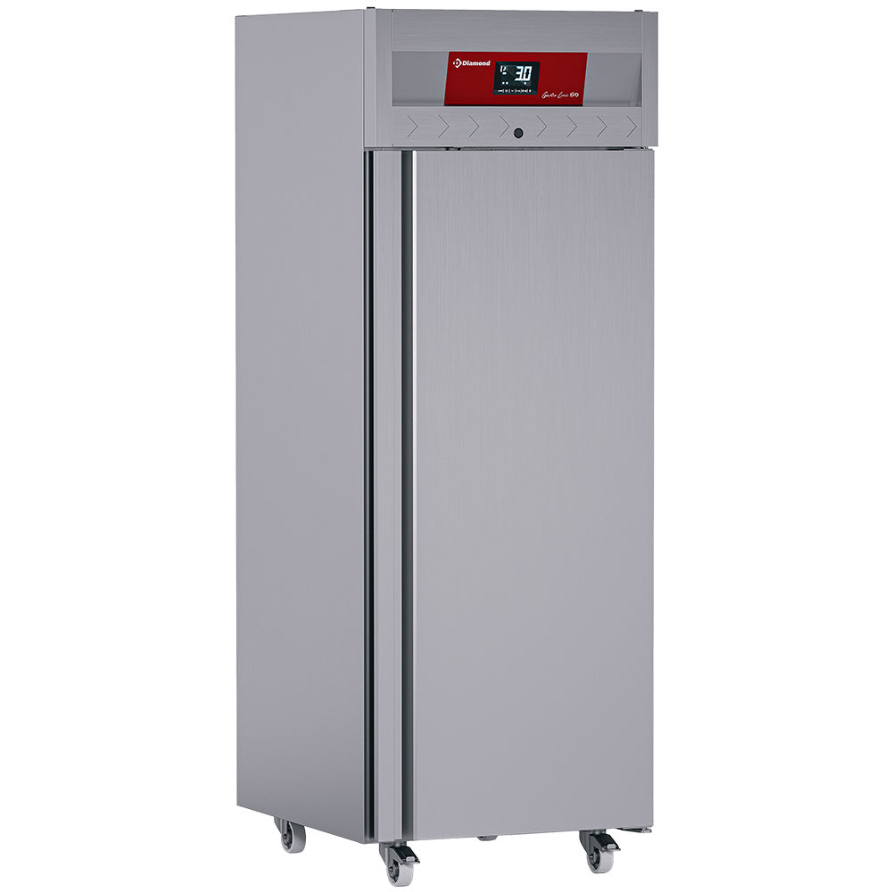 Armoire frigorifique ventilée 700 Lit. 1 porte (GN 2/1), sur roues