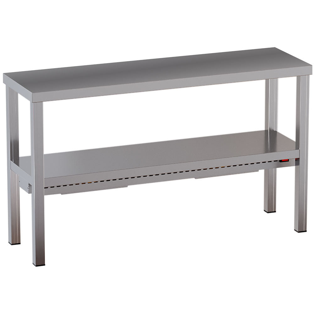 Etagère de "chef" chauffante - 2 niveaux