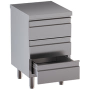 Table sur armoire avec 3 tiroirs