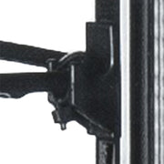 Clip pour grille, vitrine 80 litres, WR-V4F1-WT NOIR