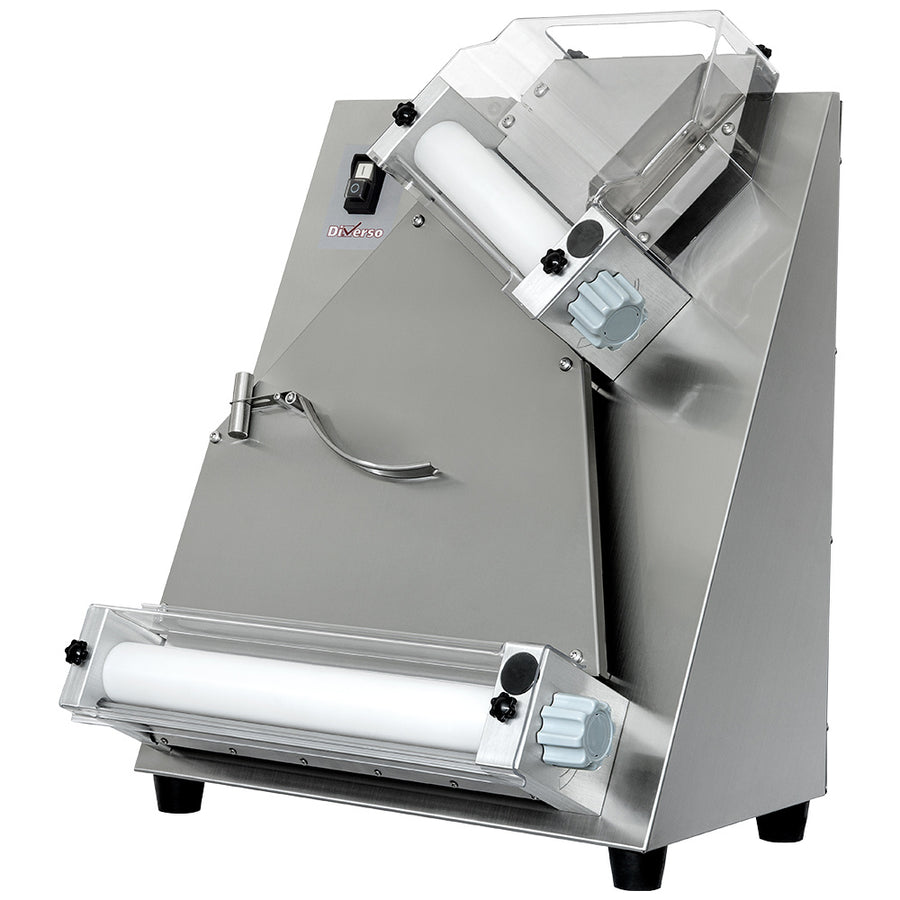 Laminoir diam. 400 mm, 2 rouleaux, en inox