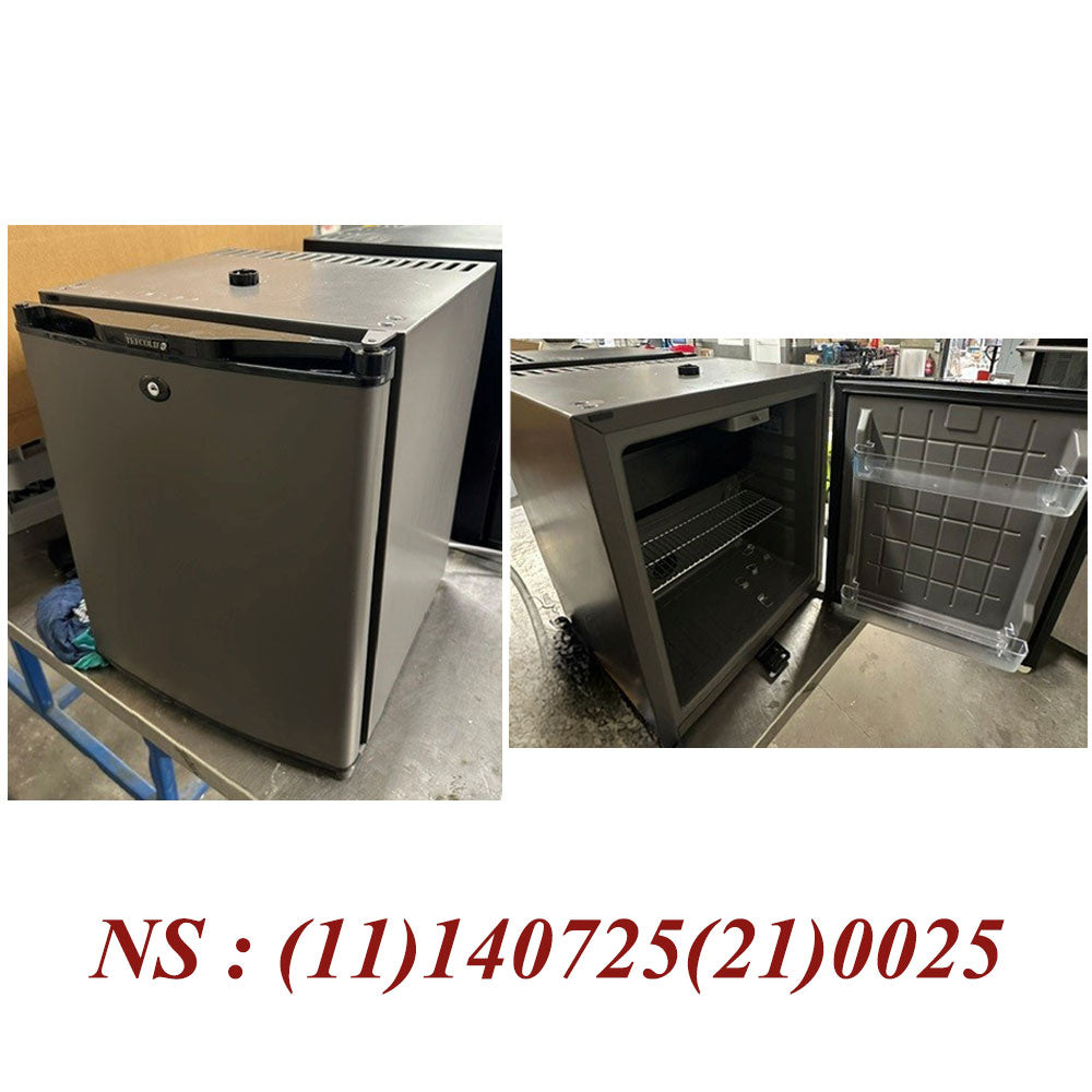 Minibar porte pleine, 32 litres - VERSION GRISE
