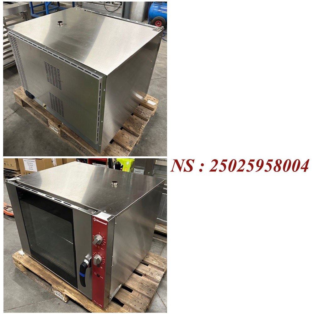 Four électrique à convection 6x GN 1/1 + humidificateur manuel